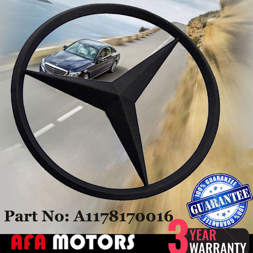 Gloss Black Rear Emblem Badge for CLA-Class W117 C117 2014+