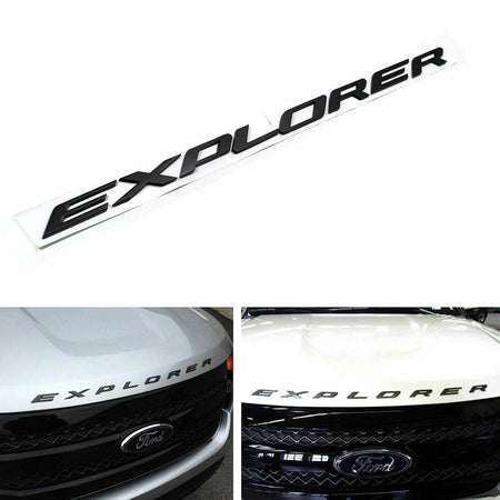 Front hood emblem letters for Ford Explorer 2011 to 2018