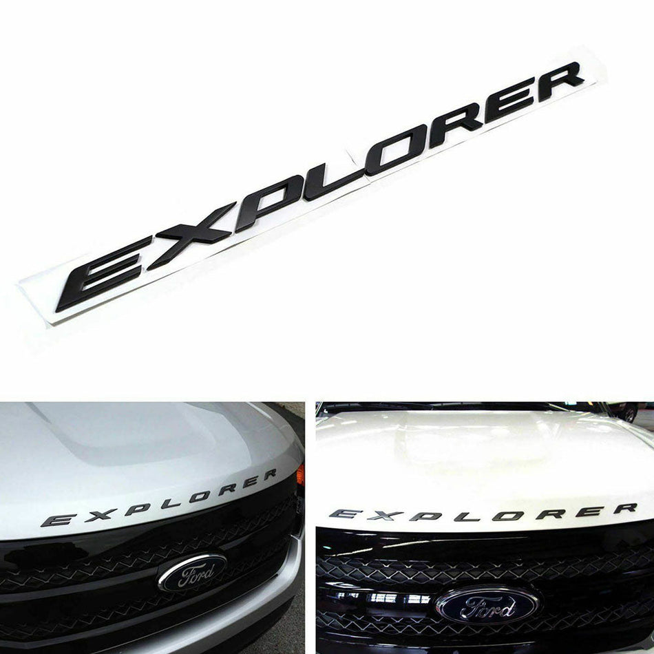 Front hood emblem letters for Ford Explorer 2011 to 2018