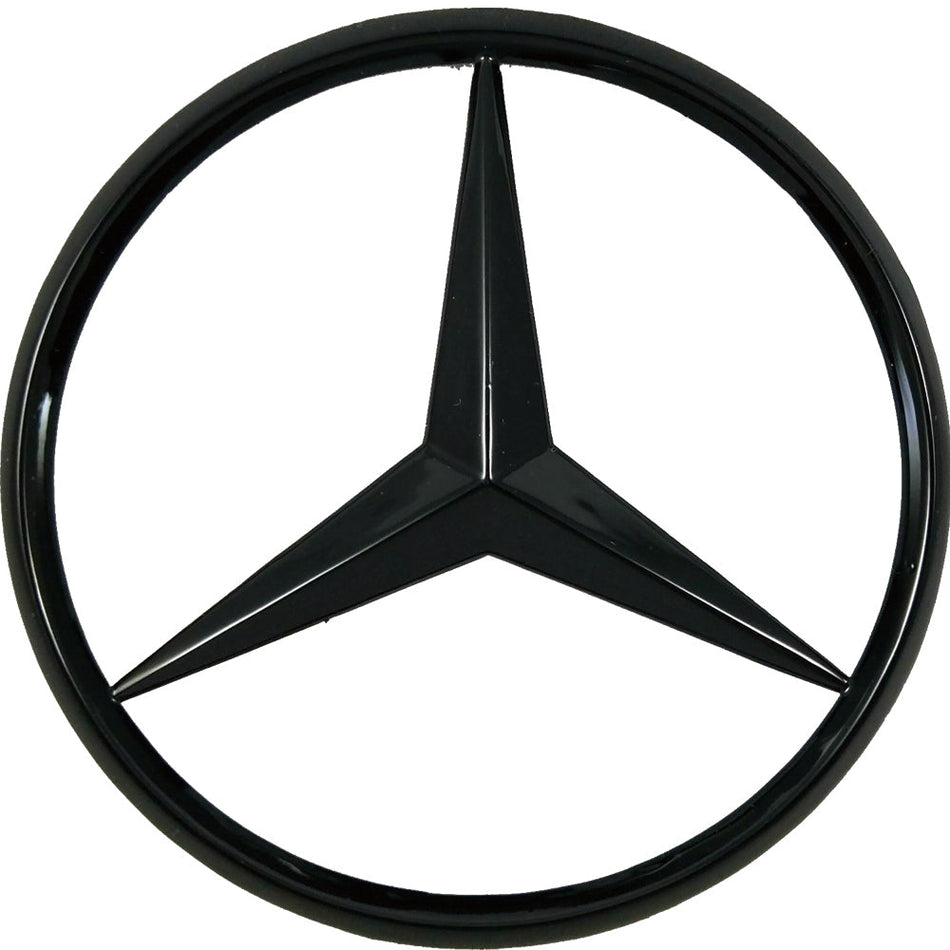 Mercedes W205 Matte Black Trunk Emblem for 2015-2018 C-Class