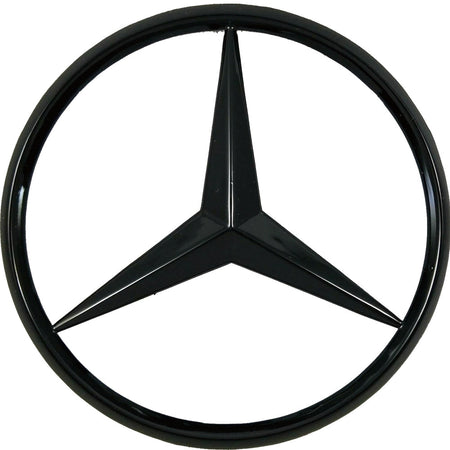 Mercedes W205 Matte Black Trunk Emblem for 2015-2018 C-Class