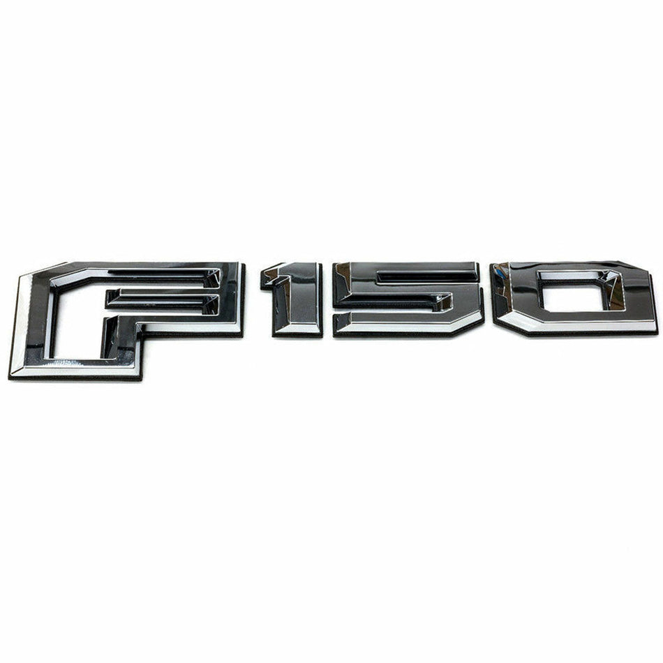 Ford F150 Rear Tailgate Emblem - GL3Z-9942528-A Silver Badge