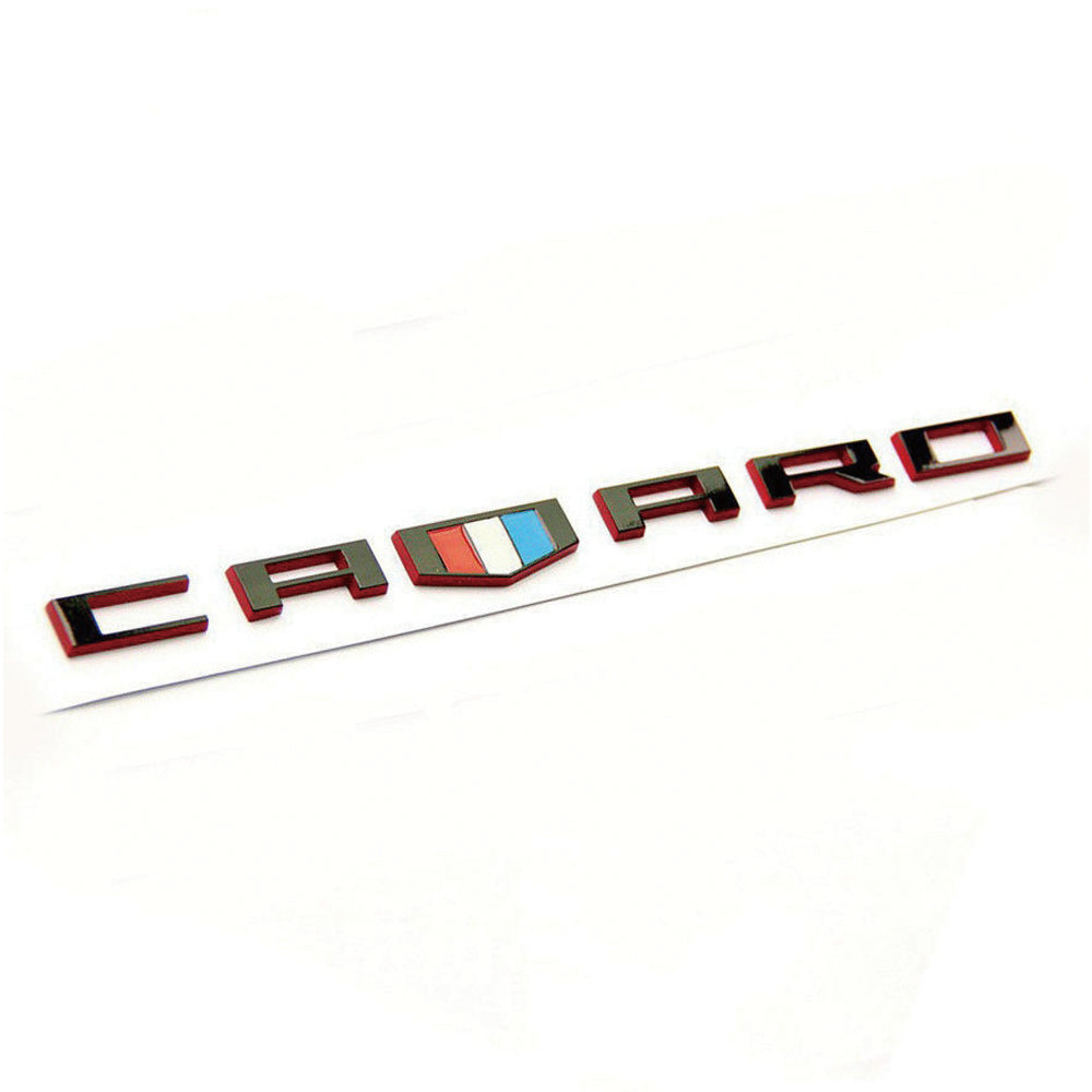 3D Black & Red Fender Emblem for Chevrolet Camaro (2016-2018)