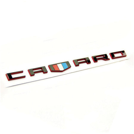 3D Black & Red Fender Emblem for Chevrolet Camaro (2016-2018)