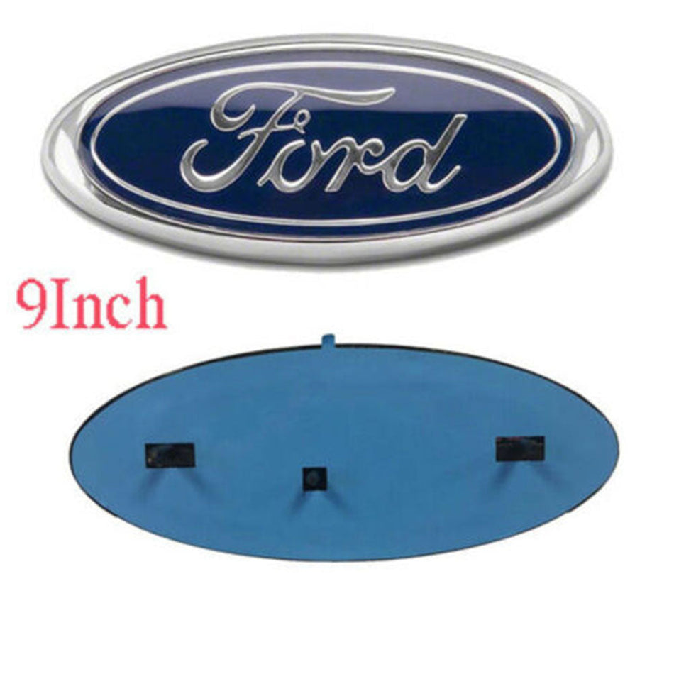 Ford 9'' Emblem Badge AA8Z-9942528-A - Front Grill Logo Replacement