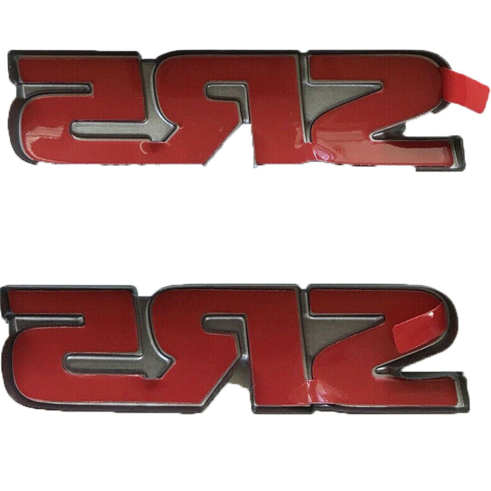 SR5 Emblem Badges for Toyota Tundra Tacoma 4Runner Black 2PCS