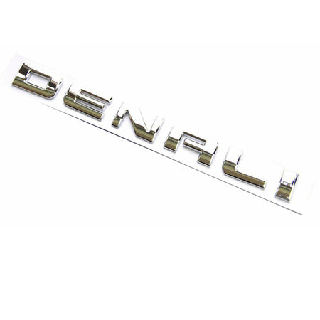 GMC Denali Chrome Letter Emblem Kit - Set of 2 for 2007-2018 Models