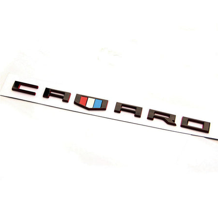 3D Black & Red Fender Emblem for Chevrolet Camaro (2016-2018)