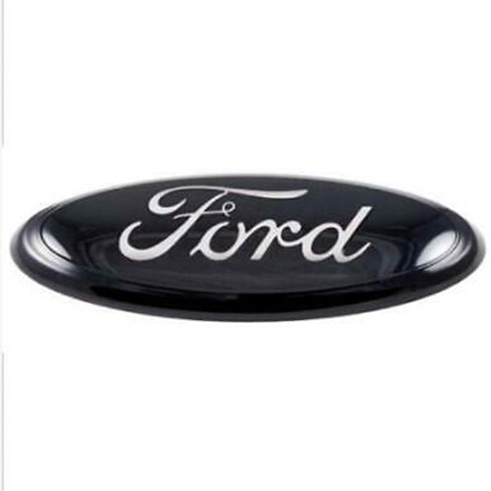 Black 9 inch oval emblem for Ford F-150 F-250 F-350 Edge Explorer