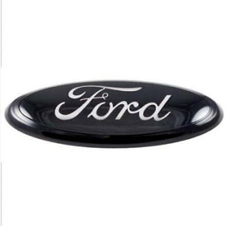 Black 9 inch oval emblem for Ford F-150 F-250 F-350 Edge Explorer