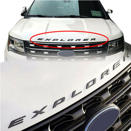 Front hood emblem letters for Ford Explorer 2011 to 2018