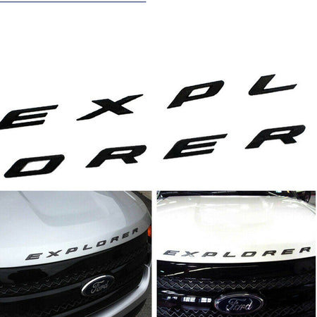Front hood emblem letters for Ford Explorer 2011 to 2018