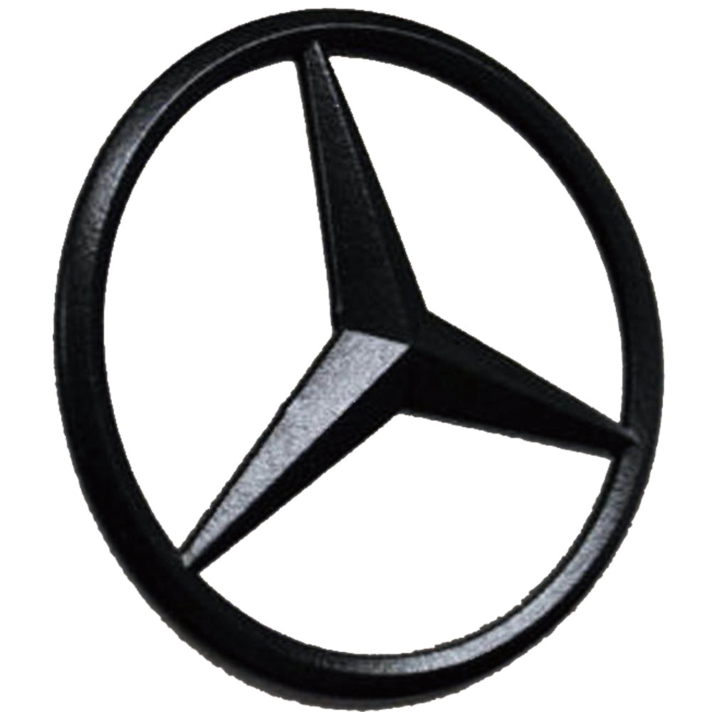 Mercedes W205 Matte Black Trunk Emblem for 2015-2018 C-Class