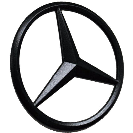 Mercedes W205 Matte Black Trunk Emblem for 2015-2018 C-Class