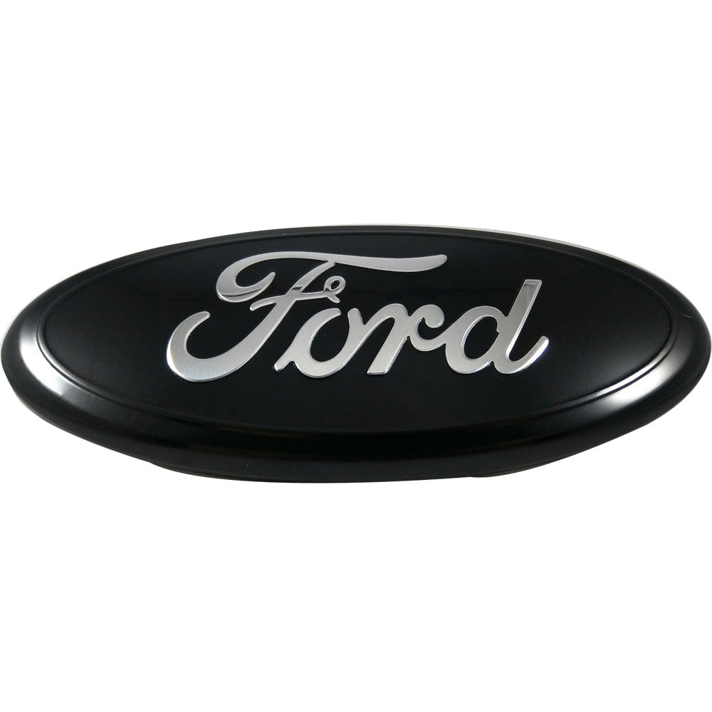 Black 9 inch oval emblem for Ford F-150 F-250 F-350 Edge Explorer