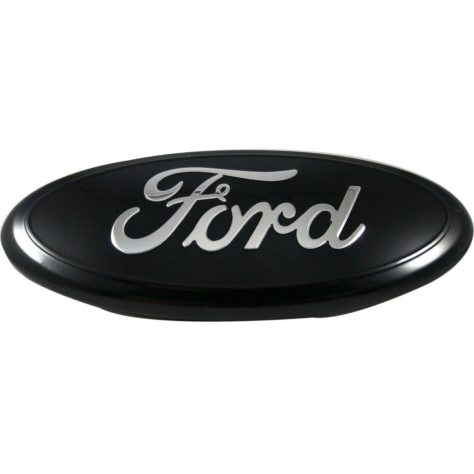 Black 9 inch oval emblem for Ford F-150 F-250 F-350 Edge Explorer