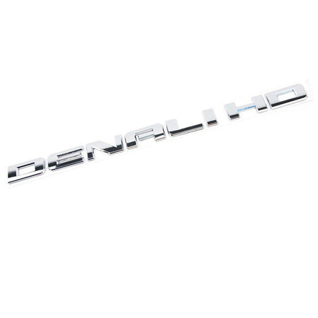 Glossy Chrome Denali HD Emblem for Sierra 2500 3500 2011–2018