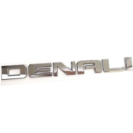 GMC Denali Chrome Letter Emblem Kit - Set of 2 for 2007-2018 Models