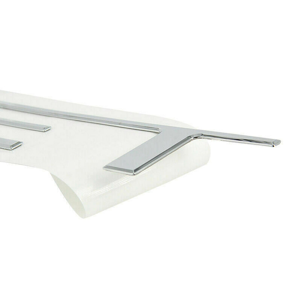 Silver Tailgate Letter Inserts for 2019-2023 Chevrolet Silverado