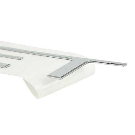 Silver Tailgate Letter Inserts for 2019-2023 Chevrolet Silverado