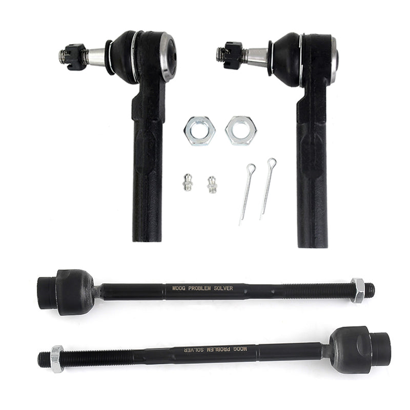 Chevy Malibu Pontiac G6 Front Inner Outer Tie Rod Ends