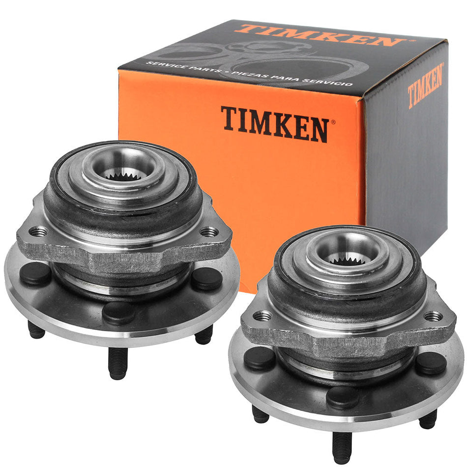 Front wheel bearing hub assembly for 2002-2005 Jeep Liberty (2-Pack)