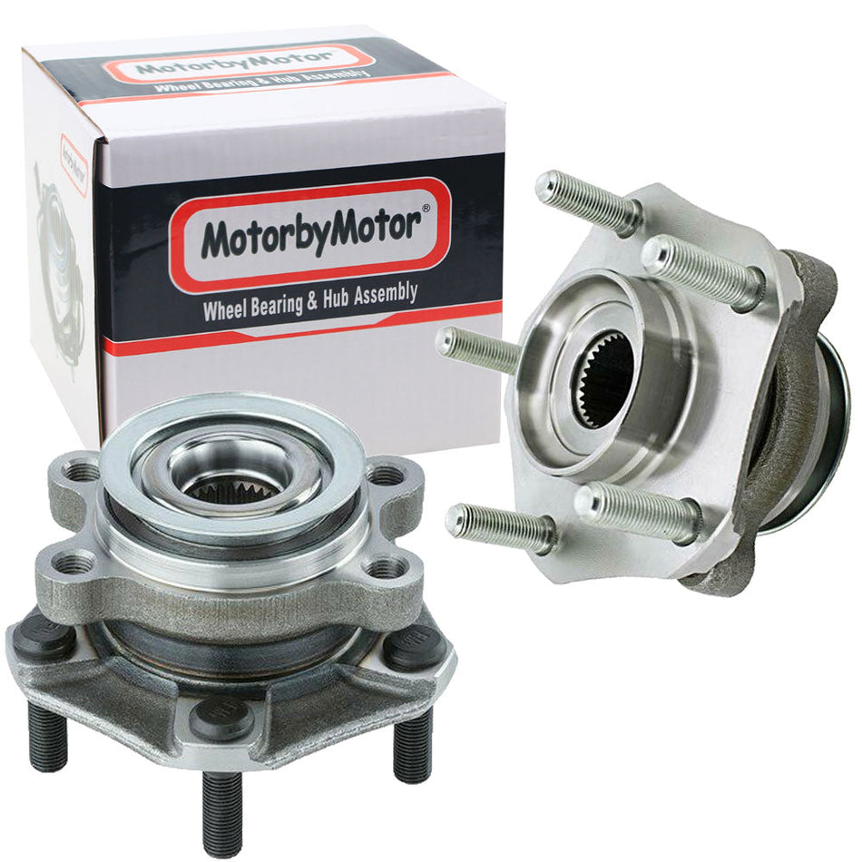 Front wheel hub assembly for Nissan and Chevrolet vehicles (5-lug)