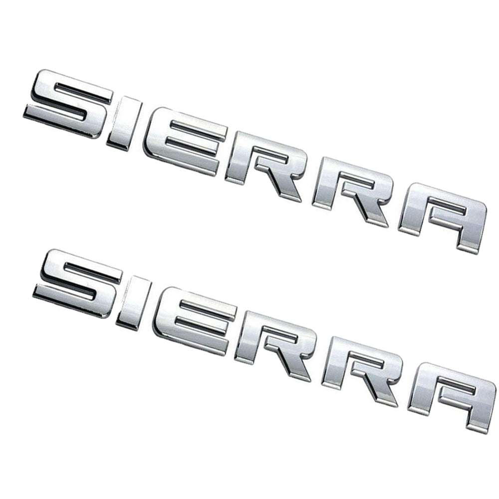 Sierra Chrome Emblem 15129653 for 2007-2019 Silverado and Sierra Trucks