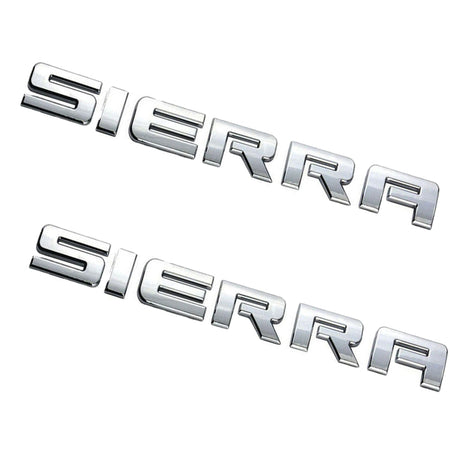 Sierra Chrome Emblem 15129653 for 2007-2019 Silverado and Sierra Trucks