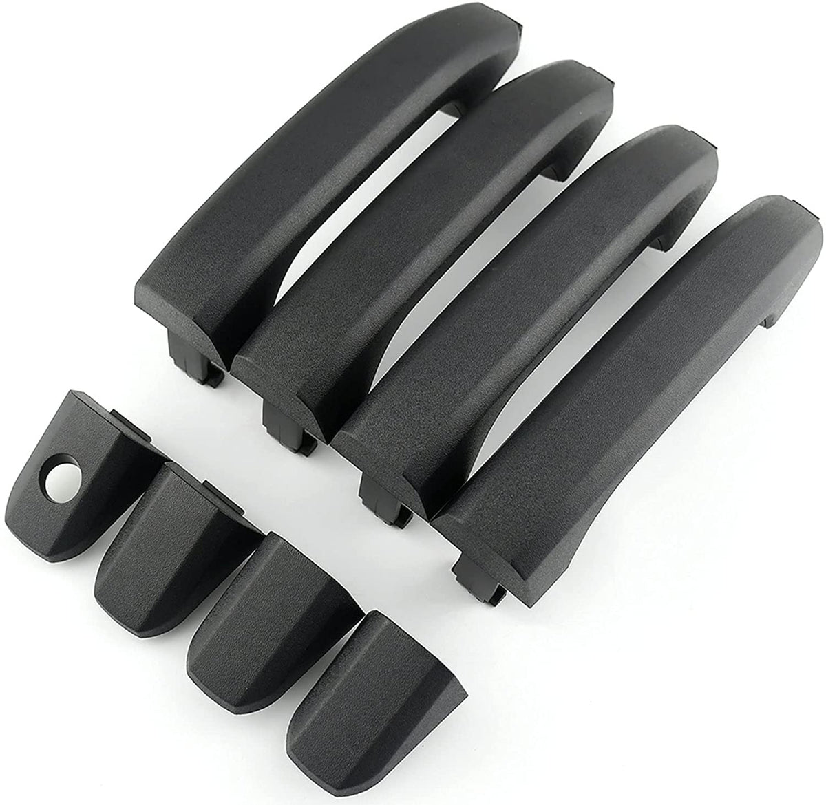 Black Exterior Door Handles for Chevy Silverado GMC Sierra Yukon