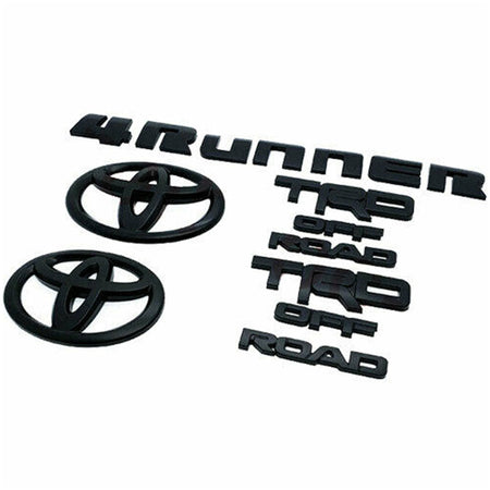 Blackout Emblem Overlay Kit for Toyota 4Runner 2014–2024