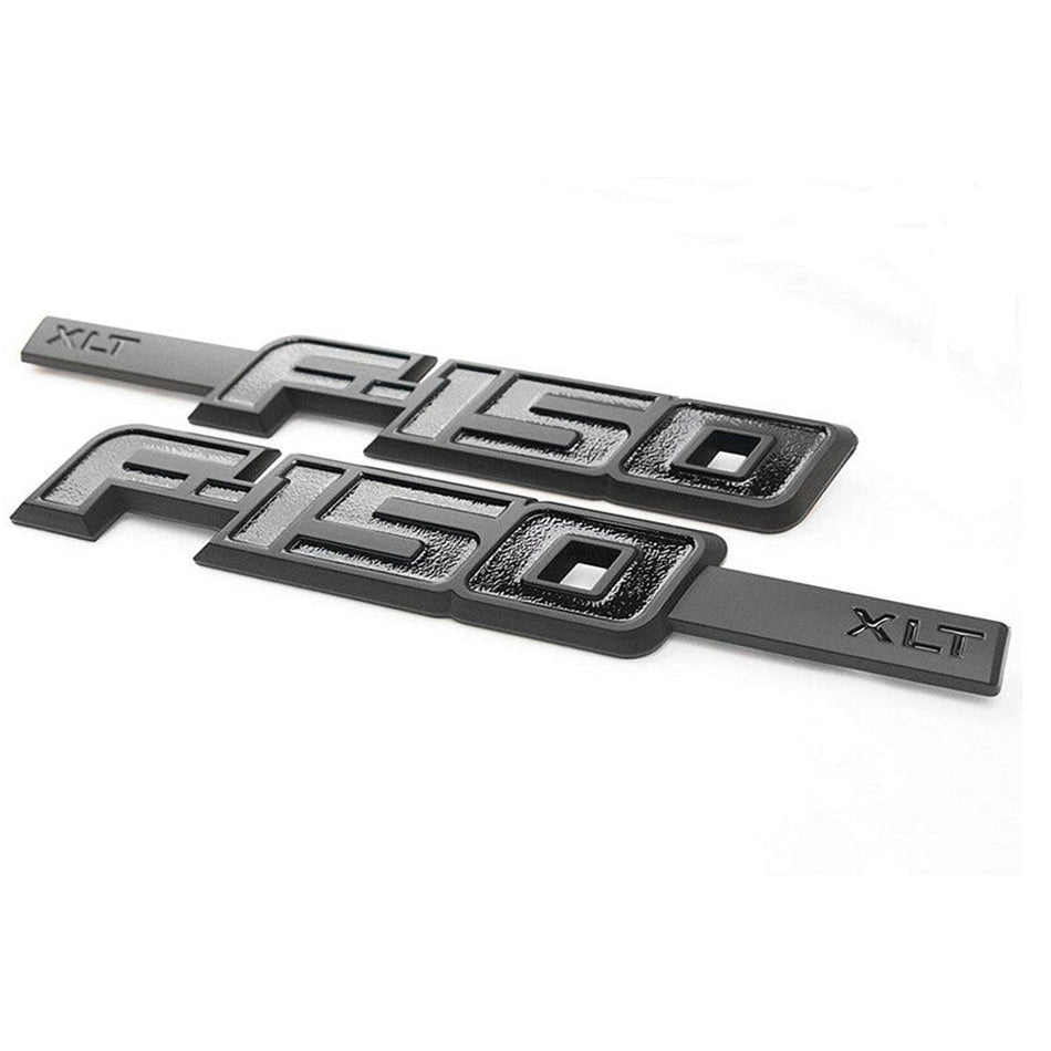 Ford F150 XLT Fender Emblem Black 9L3Z-16720-CB, 9L3Z-16720-C