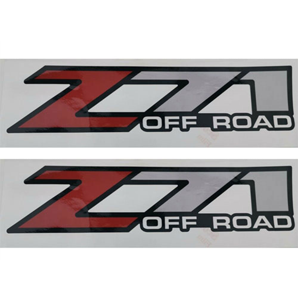 Premium 4x4 Off-Road Vinyl Decals for Chevy Silverado & GMC Sierra - 2 Pack