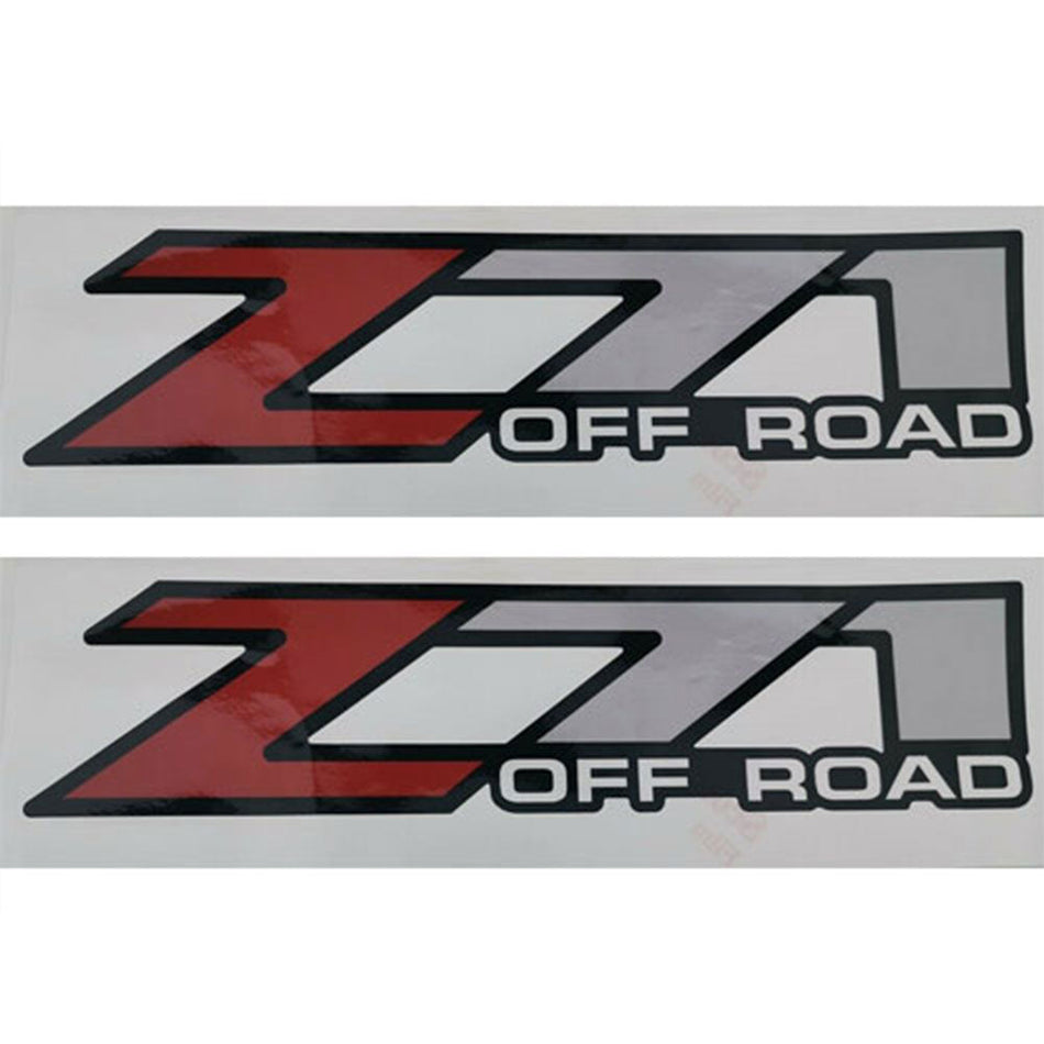 Premium 4x4 Off-Road Vinyl Decals for Chevy Silverado & GMC Sierra - 2 Pack