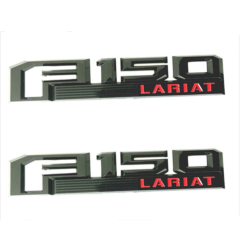 Ford F-150 Lariat Fender Emblem - Side Badge Decal FL3Z-16720-F (2015-2020)