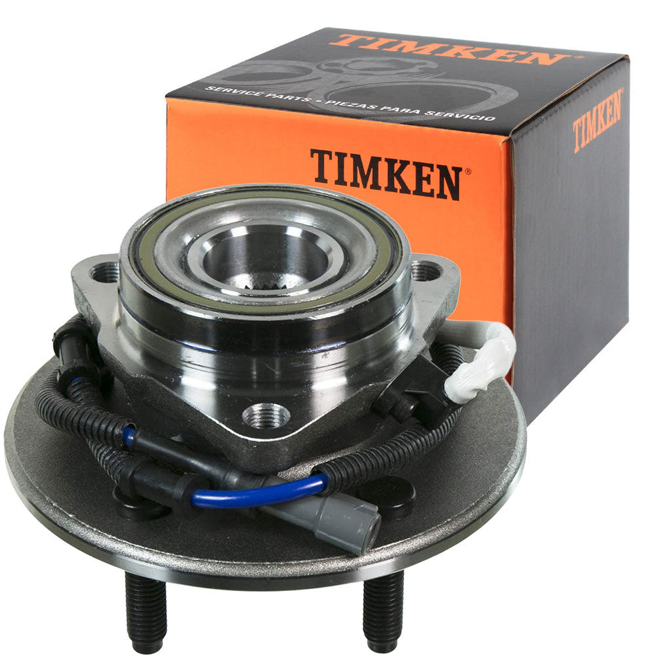 Front wheel bearing hub assembly for Ford F-150 2000-2004 4WD