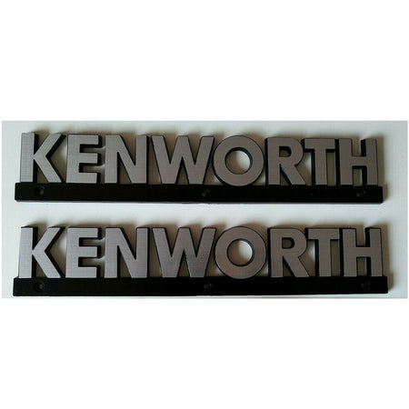 Chrome Metal Nameplate Emblem Plate for Truck Cab
