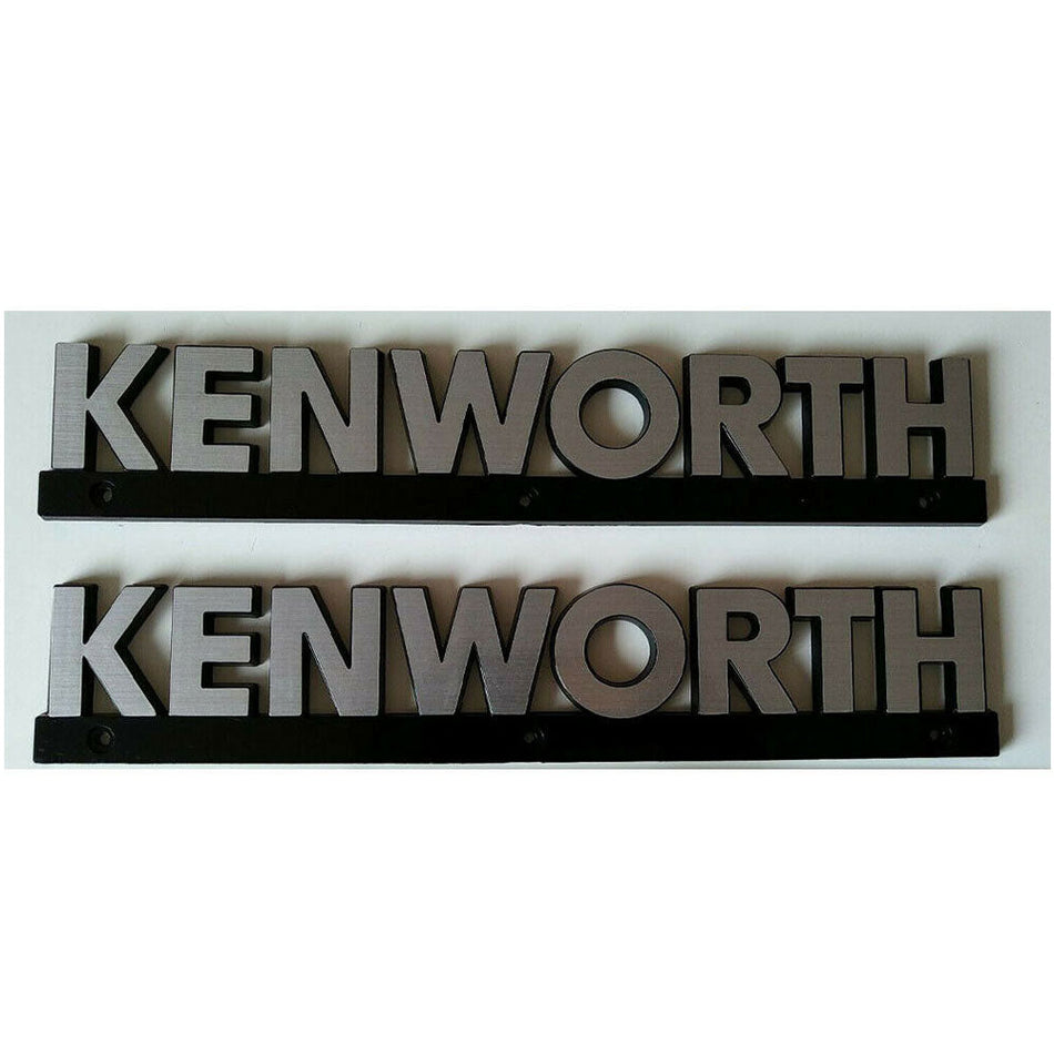 Chrome Metal Nameplate Emblem Plate for Truck Cab
