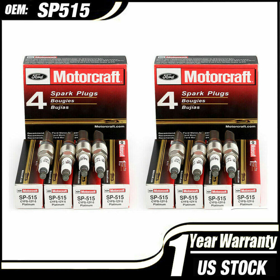8pc spark plugs for Ford 5.4L V8 engines - compatible with F-150, Expedition, and Navigator
