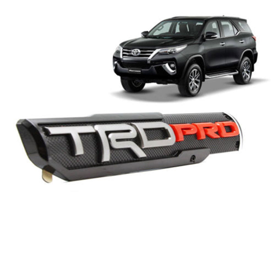 Red door emblem sticker for Toyota Tacoma off-road and sport models