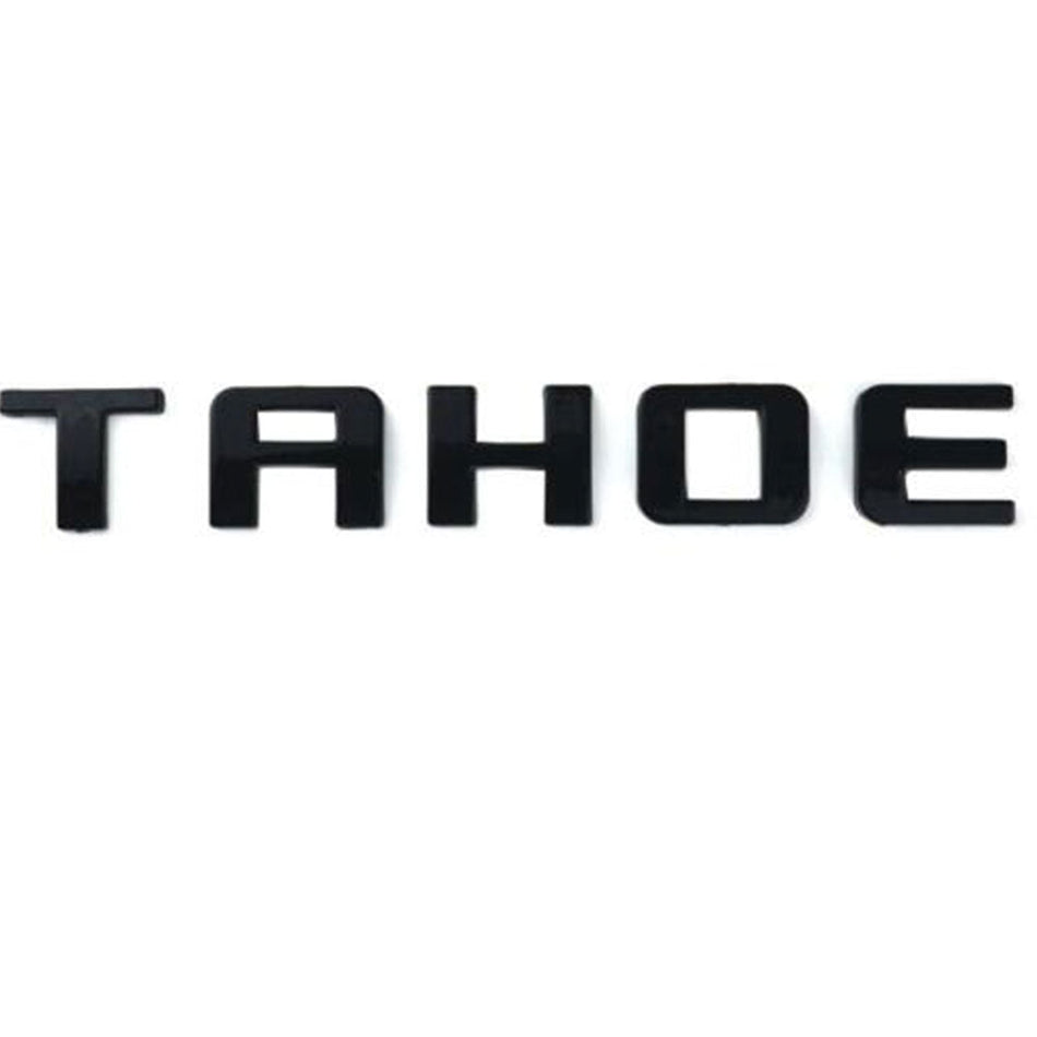 Chevrolet TAHOE Emblem Letter Matte Black 15825693