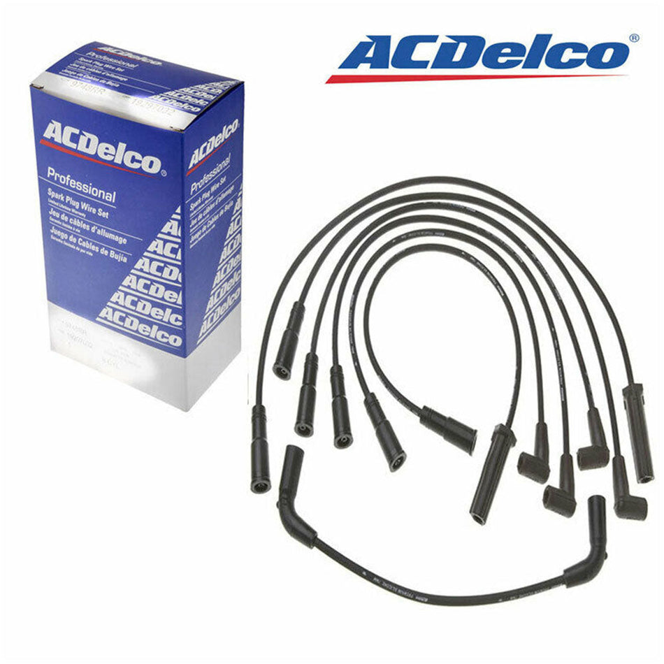 High-Performance Spark Plug Wire Set with Heat-Resistant Design