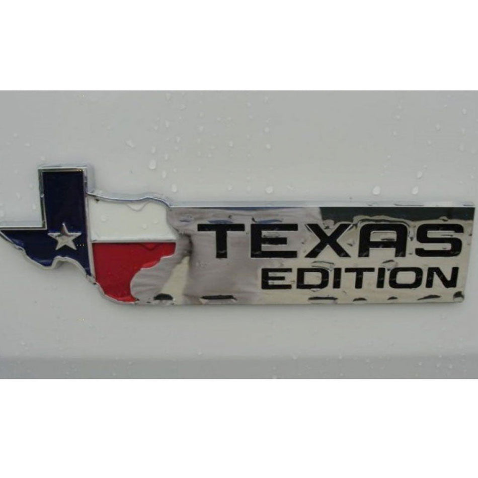 Texas Edition Emblem Badge Universal Fit for Truck SUV ABS 6.5"