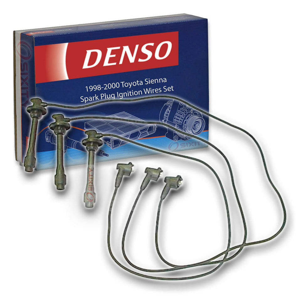 Ignition Wire Set for Toyota Sienna 3.0L V6 1998 to 2000