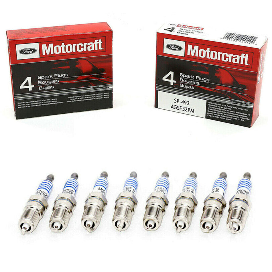 Platinum Spark Plugs for Ford, Cadillac, Chevy, GMC - 6PCS Set