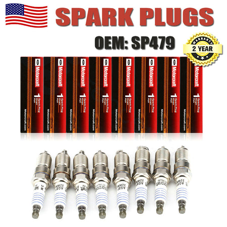 Spark Plugs 8-Pack for Ford, Lincoln, Audi 3.7L V8 2013-2017