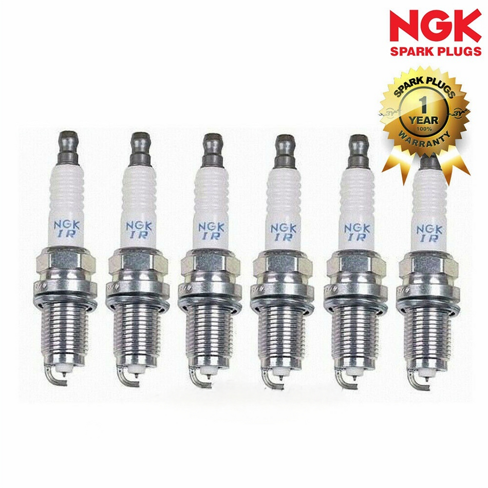 Laser Iridium Spark Plugs for Honda Odyssey Pilot Ridgeline - 6 Pcs