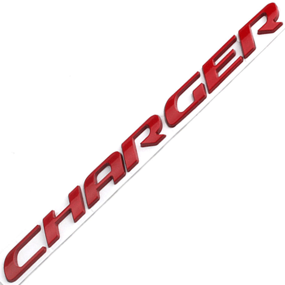 2015-2023 Dodge Charger Left Side Red Emblem - OEM #68280000AA
