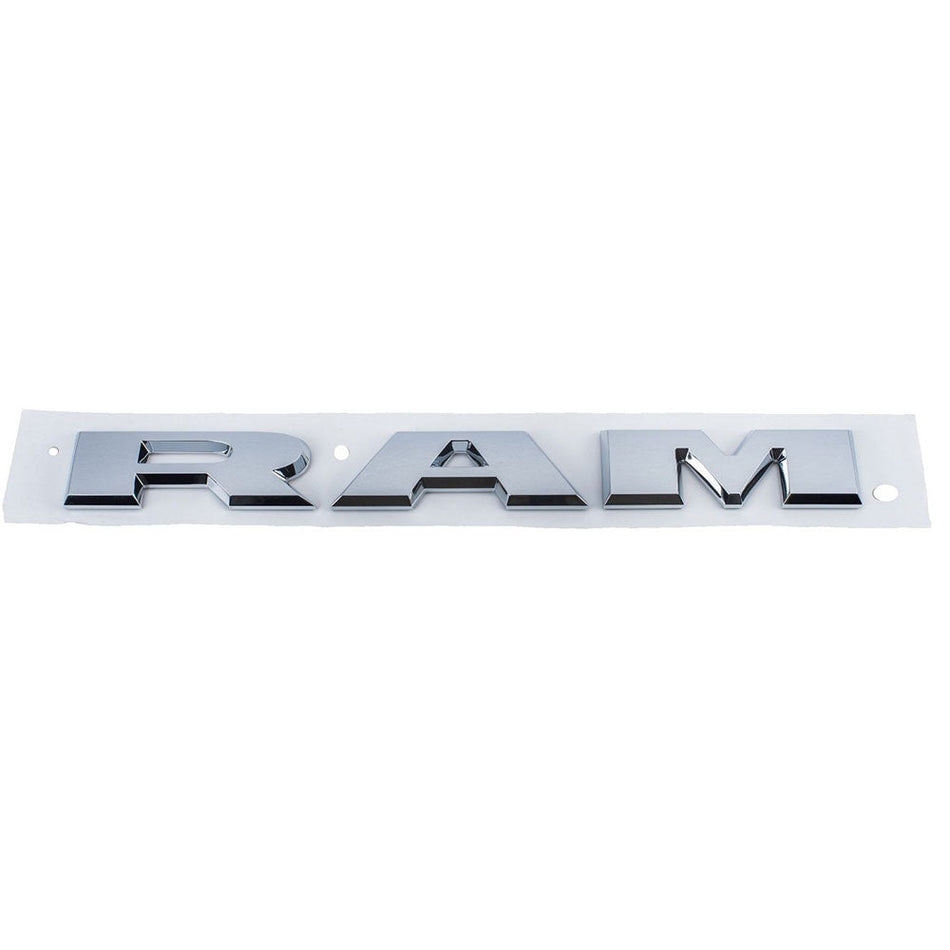 Dodge RAM Emblem Letter Chrome