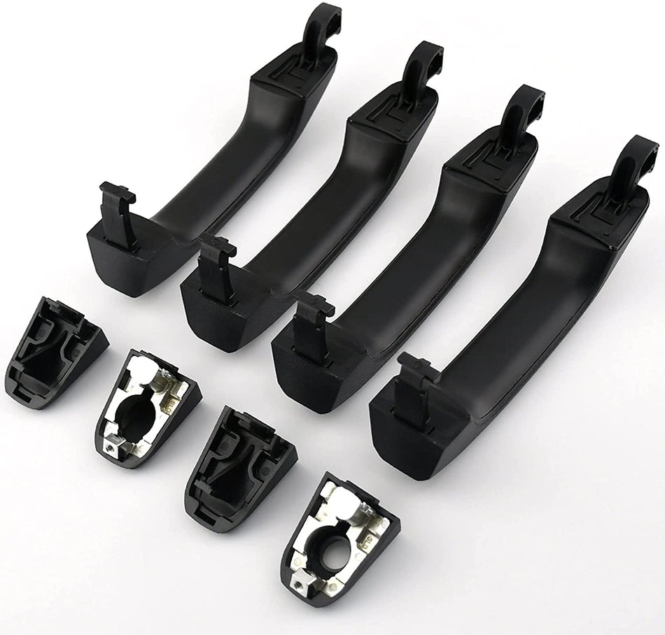 Black Exterior Door Handles for Chevy Silverado GMC Sierra Yukon